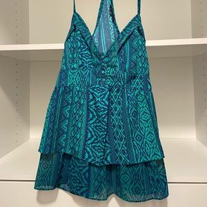 American Eagle Patterned Tank Top